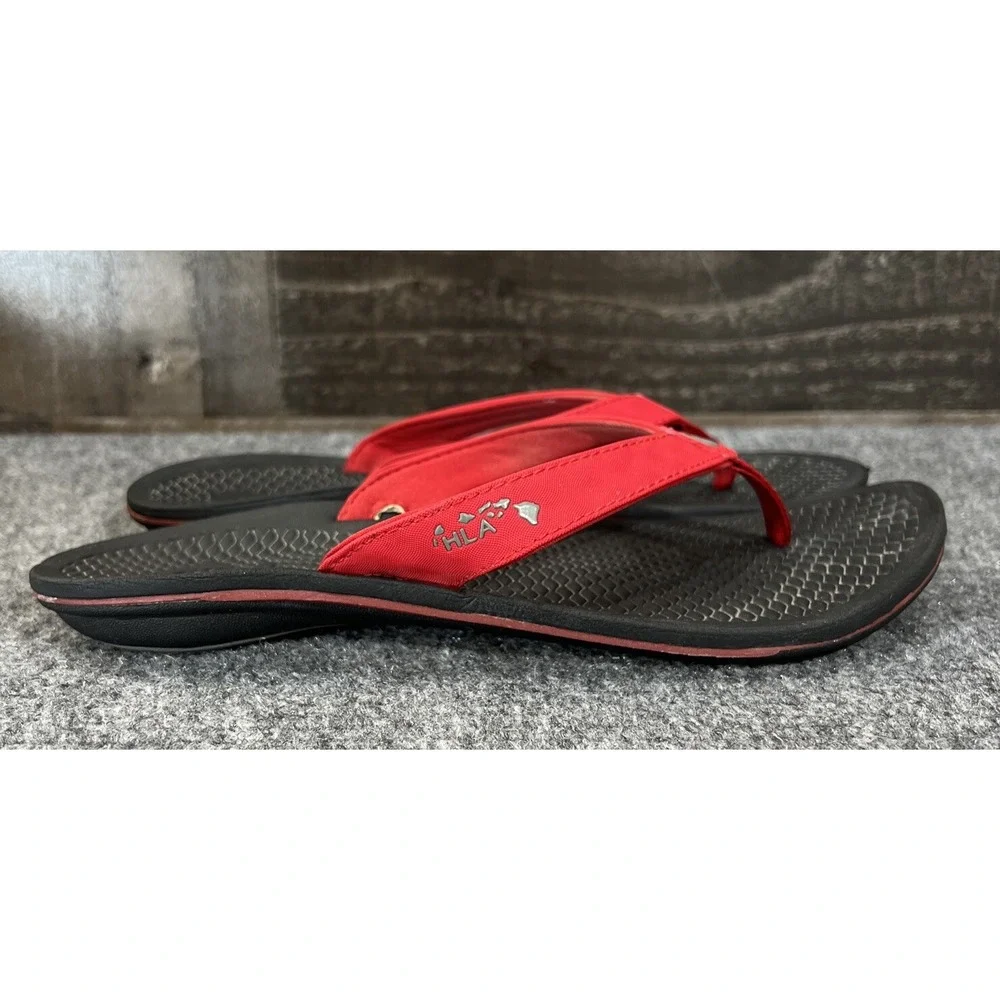 Olukai kia Wahine' Flip Flops Womens Sandals US 9 EUR 39 Red